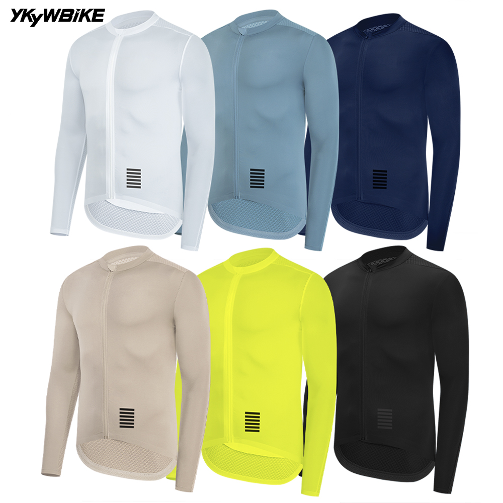 Cycling Commuter Clothing - YKYWBIKE 남자 사이클링 저지 긴 소매