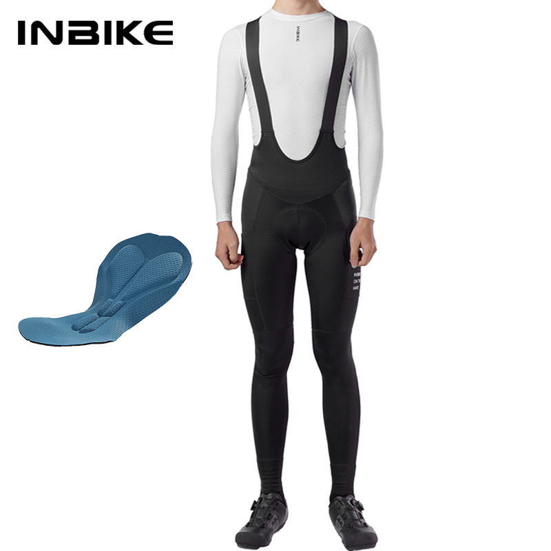 Cycling Commuter Clothing - INBIKE 봄 남성용 사이클링 턱받이 바지