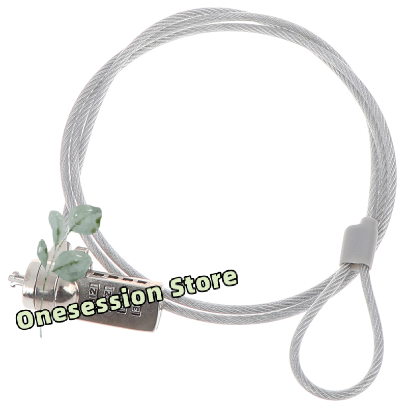 4자리 보안 비밀번호 컴퓨터 잠금 장치 노트북 PC용  - Chain Lock Combination 리뷰 및 가격