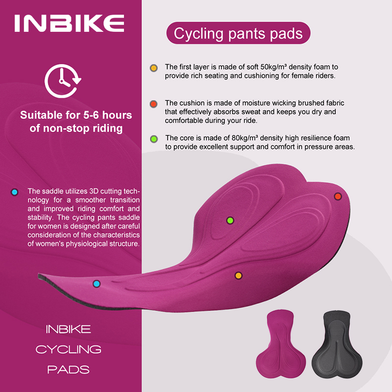 인바이크 여성용 패드 바이크 쇼츠 MTB 사이클링 팬츠 - Cycling Commuter Clothing 리뷰 및 가격