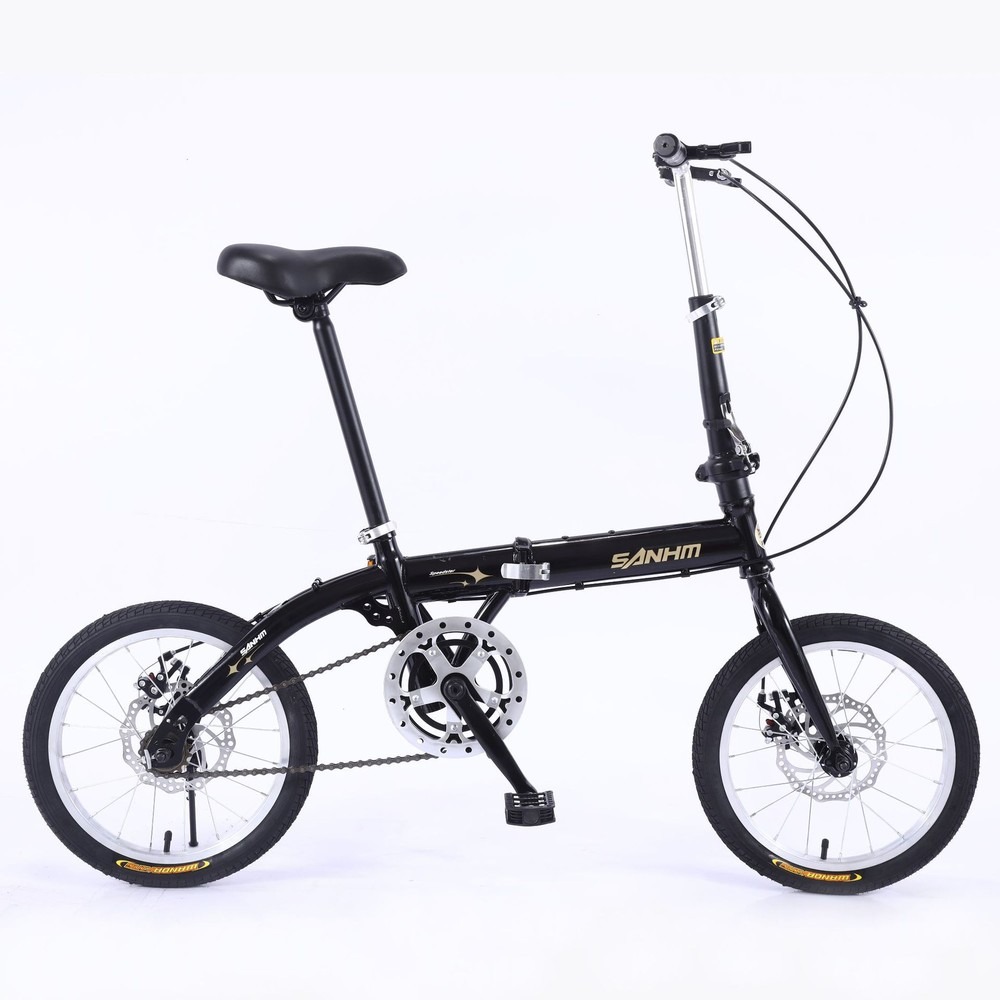 성인용 16인치 싱글 스피드 접이식 자전거, 디스크 브 - Commuting With Bike 리뷰 및 가격