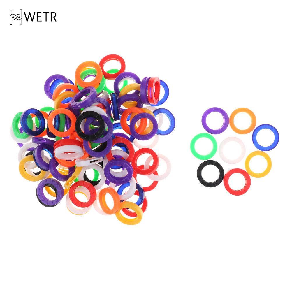 1/10pcs 할로우 멀티 컬러 고무 소프트 키 잠금  - Chain Lock Combination 리뷰 및 가격
