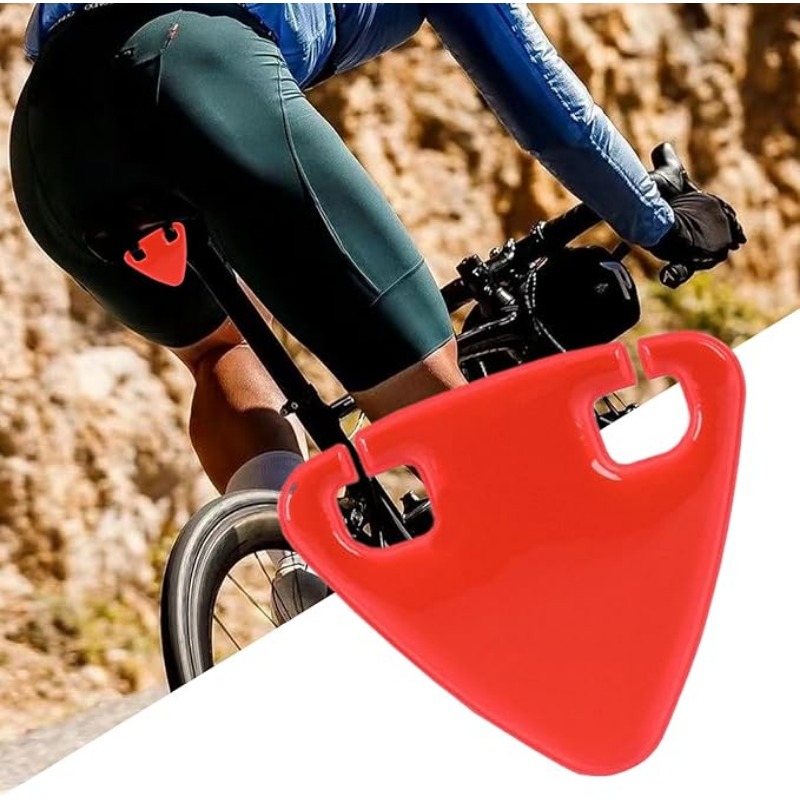빨간색 삼각형 자전거 시트 반사 액세서리, 야간에도 시 - Commuting By Bike 리뷰 및 가격
