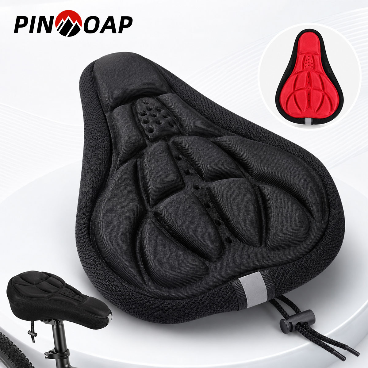 PINMOAP 1PC 자전거 시트 커버 소프트 패딩 자 - Commuting By Bike 리뷰 및 가격