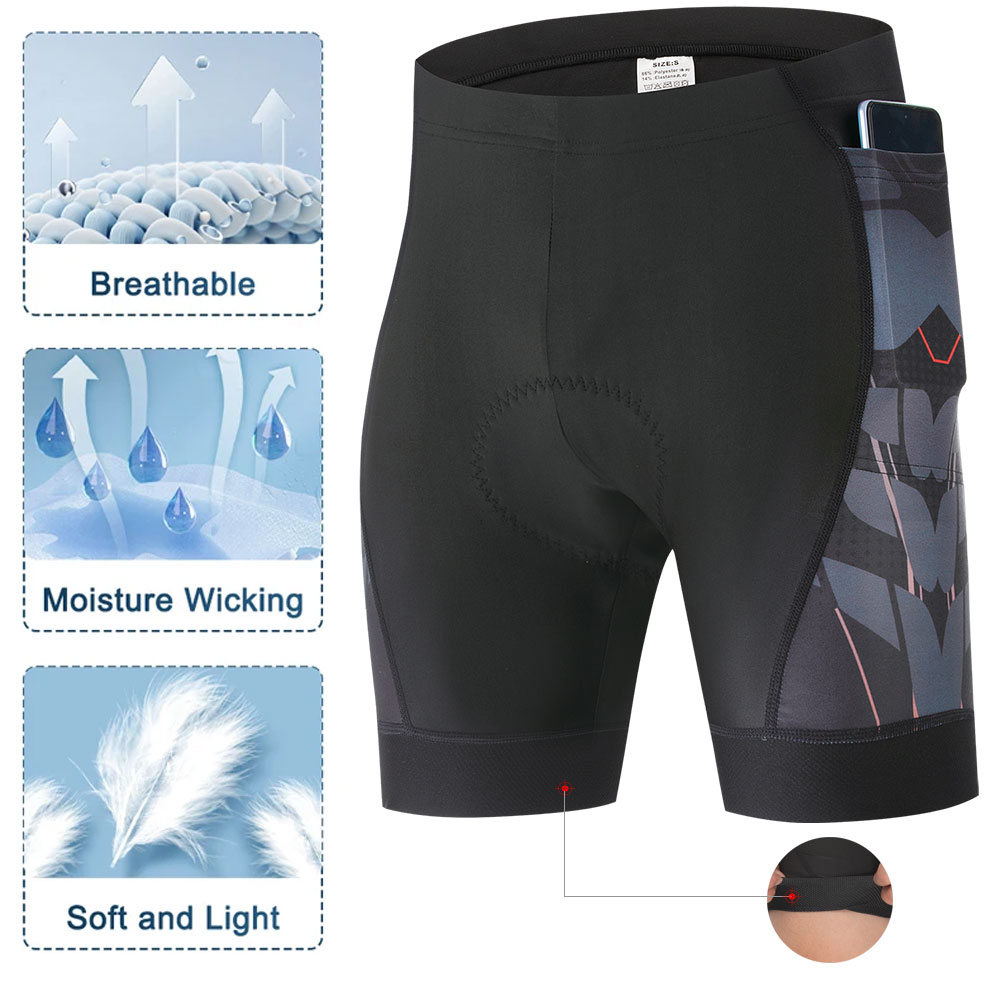 남성용 사이클링 패드 반바지, 로드 바이킹 의류, 포켓 - Cycling Commuter Clothing 리뷰 및 가격