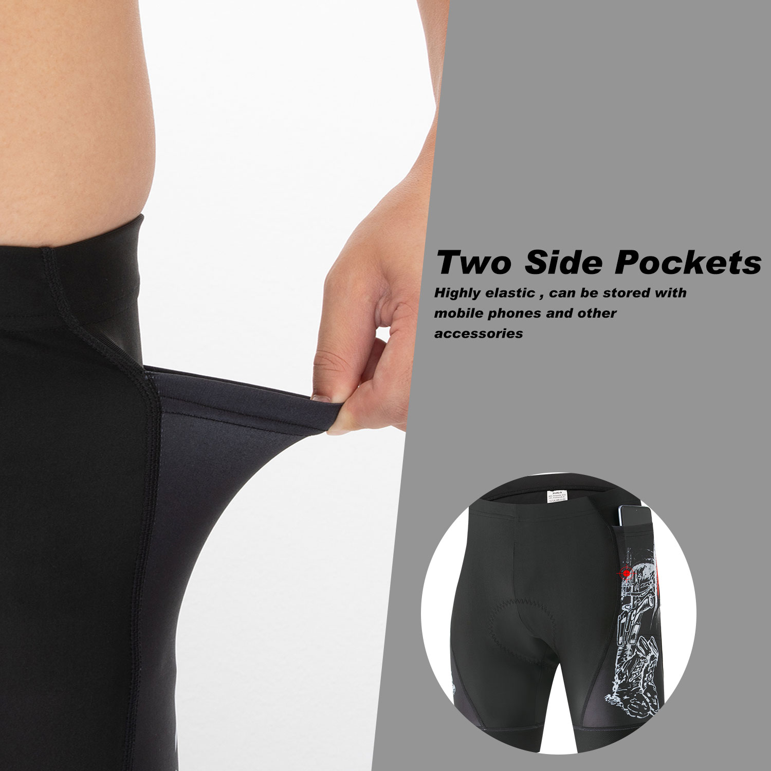 남성용 사이클링 패드 반바지, 로드 바이킹 의류, 포켓 - Cycling Commuter Clothing 리뷰 및 가격