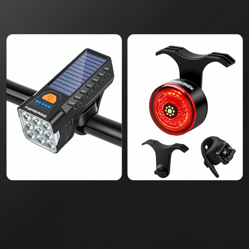 태양광 충전식 자전거 전조등, USB 충전 가능, 자전 - Cycling Commute Gear 리뷰 및 가격